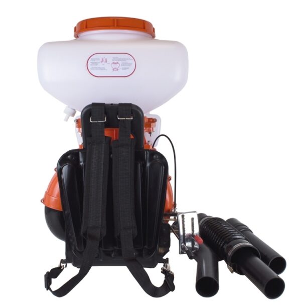 Fumigador WULKAN 42 cc con Estanque 14 litros vista posterior
