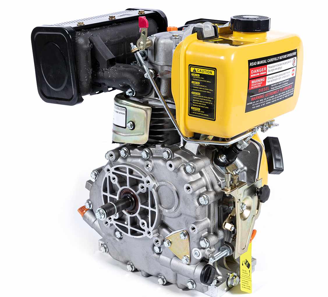 Motor Diesel estacionario 10 HP partida eléctrica LT 186F