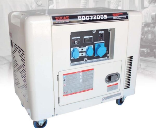 Generador Diesel Insonoro Monofásico 7,2 KVA