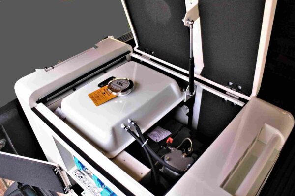 vista superior del Generador Diesel Insonoro Monofásico