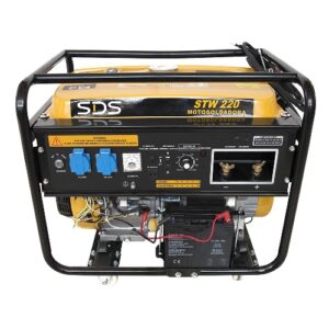 Motosoldadora a Gasolina 220 amperes 5.0 KW