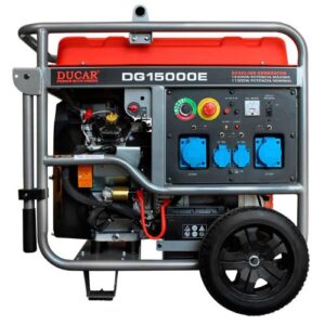 Generador bencinero monofásico DUCAR 11. 000 Watts DGE15000
