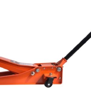 Gata Caimán Hidráulica 3 Ton Heavy Duty perfil bajo con fondo blanco