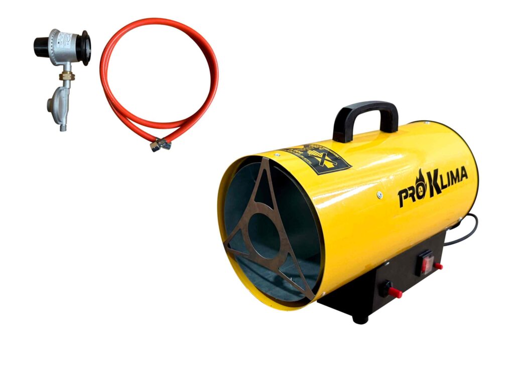 TURBO CALEFACTOR A GAS 15 KW con regulador