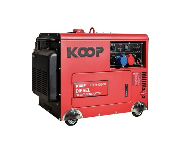 Generador Diesel Trifásico 7 KVA Insonoro