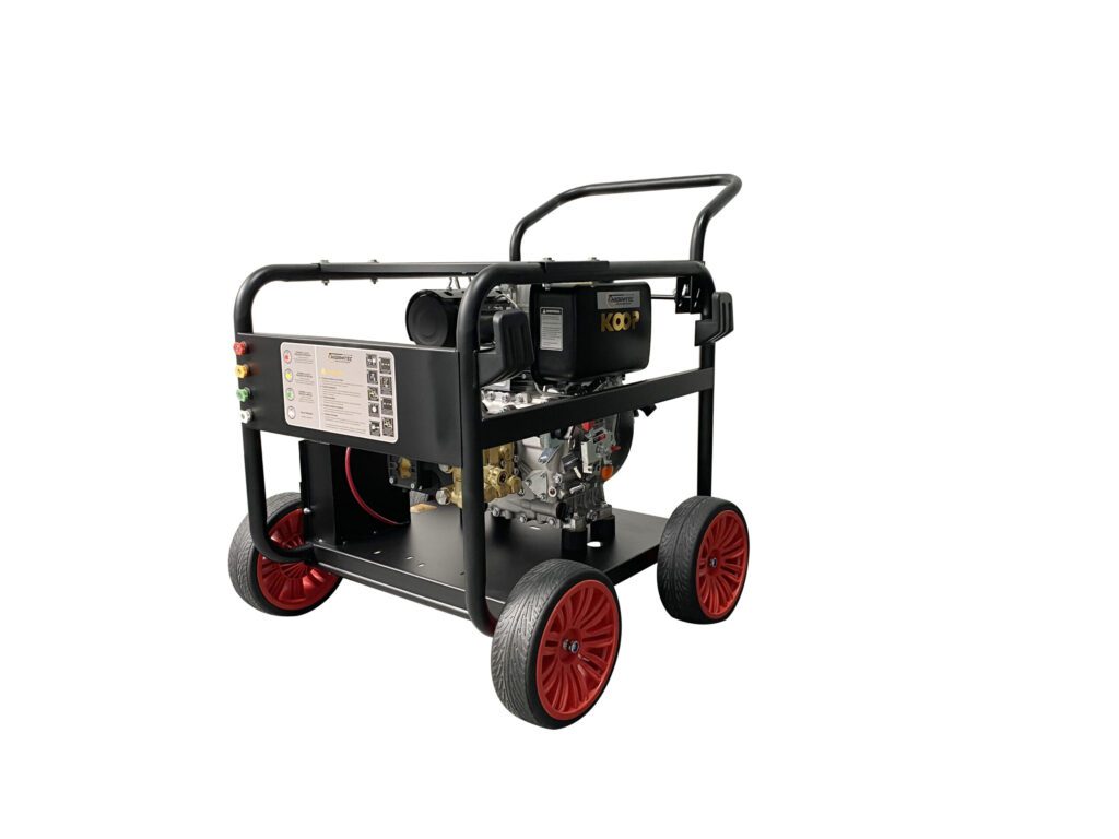 Hidrolavadora Autónoma Diesel Agua Fría 4000 Psi