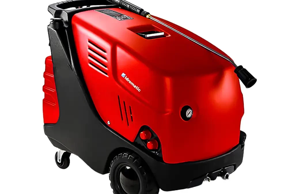 HIDROLAVADORA ELÉCTRICA AGUA CALIENTE KON 200 BAR 15 LTS