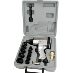 Kit Pistola Neumática 1/2" con 17 PCS Lutian