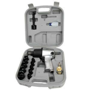 Kit Pistola Neumática 1/2" Doble Martillo 17 PCS Lutian