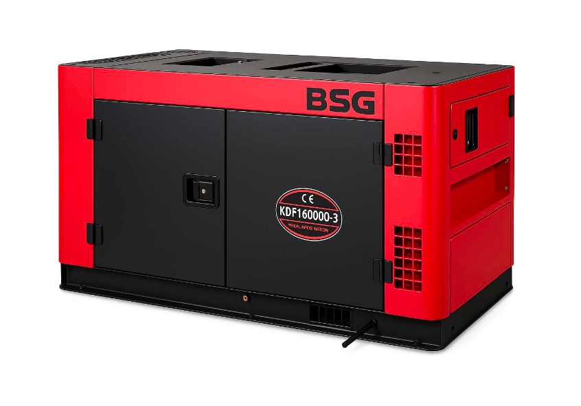 Generador Diésel BSG KDF16000Q 12kVA Trifásico Insonorizado 230V
